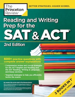 Front cover_Reading and Writing Prep for the SAT & ACT, 2nd Edition