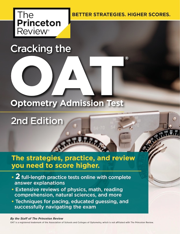 Front cover_Cracking The Oat (optometry Admission Test), 2nd Edition