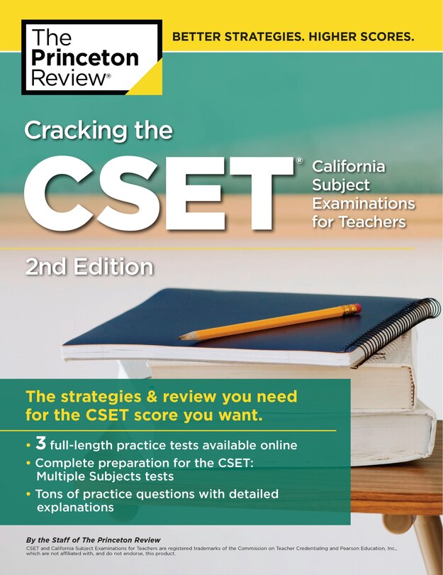 Couverture_Cracking the CSET (California Subject Examinations for Teachers), 2nd Edition