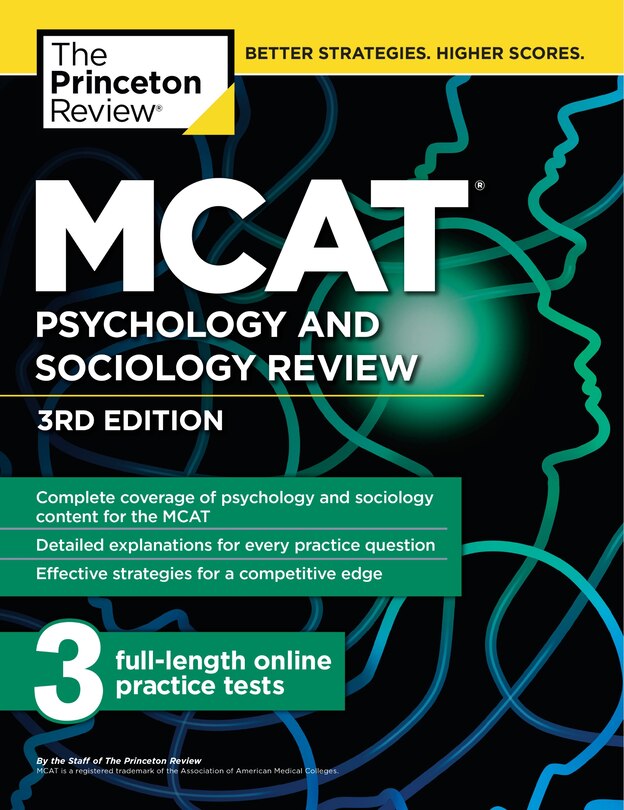 Couverture_Mcat Psychology And Sociology Review, 3rd Edition
