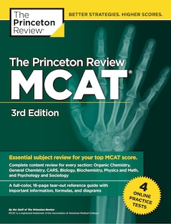Couverture_The Princeton Review MCAT, 3rd Edition