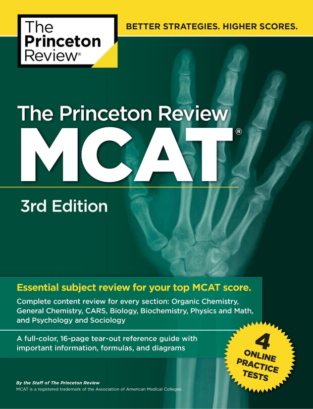 Couverture_The Princeton Review MCAT, 3rd Edition