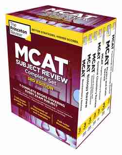The Princeton Review Mcat Subject Review Complete Box Set, 3rd Edition: 7 Complete Books + 3 Online Practice Tests de The Princeton Review