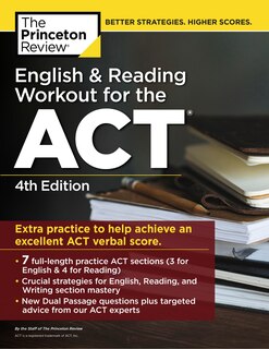 Couverture_English And Reading Workout For The Act, 4th Edition