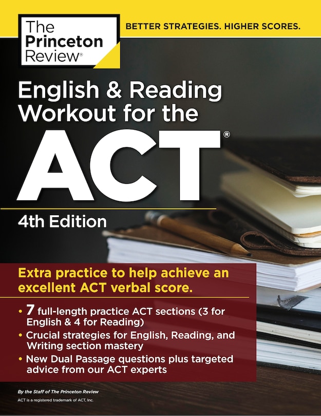 Couverture_English And Reading Workout For The Act, 4th Edition