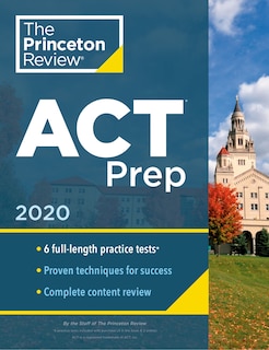 Couverture_Princeton Review Act Prep, 2020