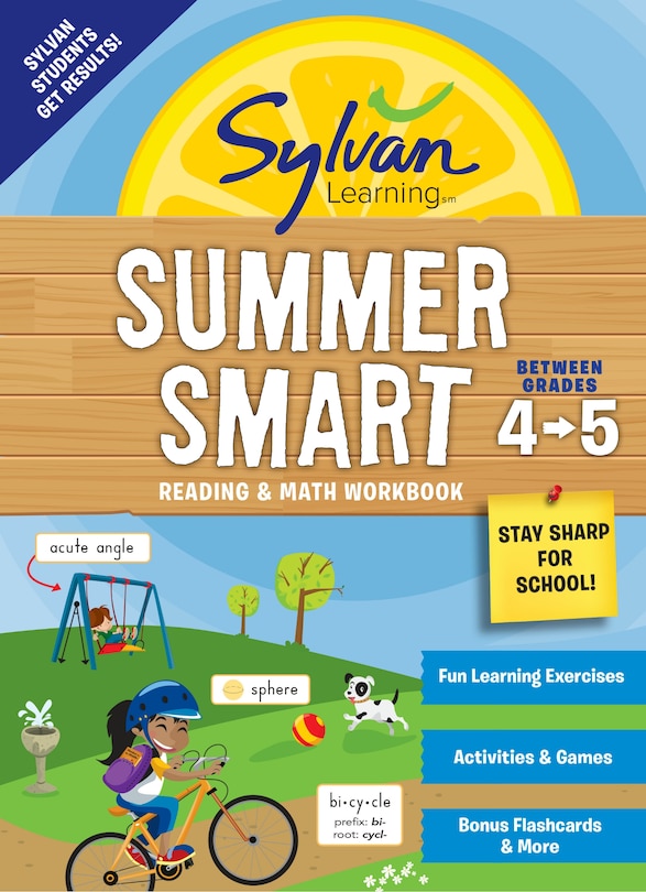 Couverture_Sylvan Summer Smart Workbook: Between Grades 4 & 5