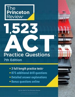 Front cover_1,523 ACT Practice Questions, 7th Edition