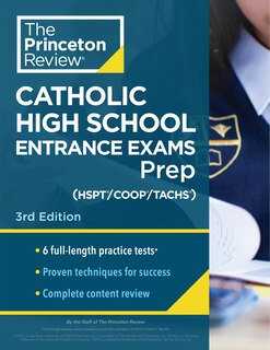 Couverture_Princeton Review Catholic High School Entrance Exams (hspt/coop/tachs) Prep, 3rd Edition