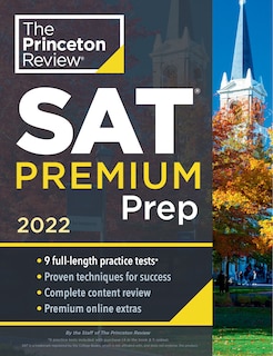 Front cover_Princeton Review SAT Premium Prep, 2022
