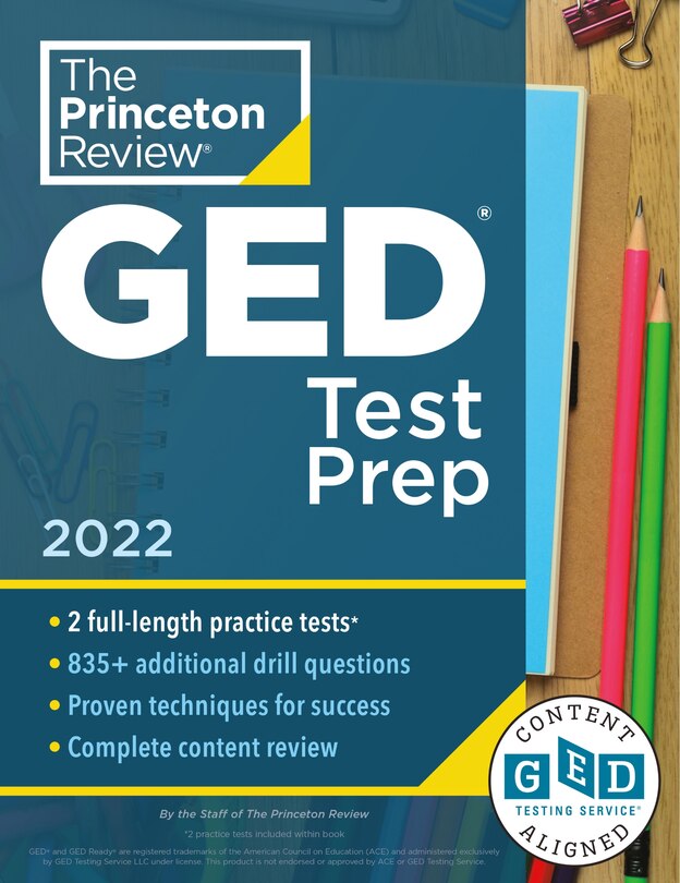 Couverture_Princeton Review GED Test Prep, 2022
