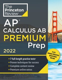 Front cover_Princeton Review AP Calculus AB Premium Prep, 2022