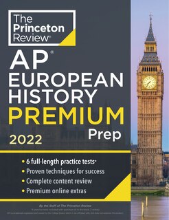 Couverture_Princeton Review AP European History Premium Prep, 2022
