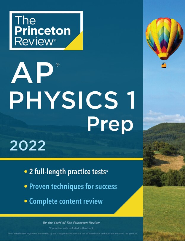 Couverture_Princeton Review AP Physics 1 Prep, 2022