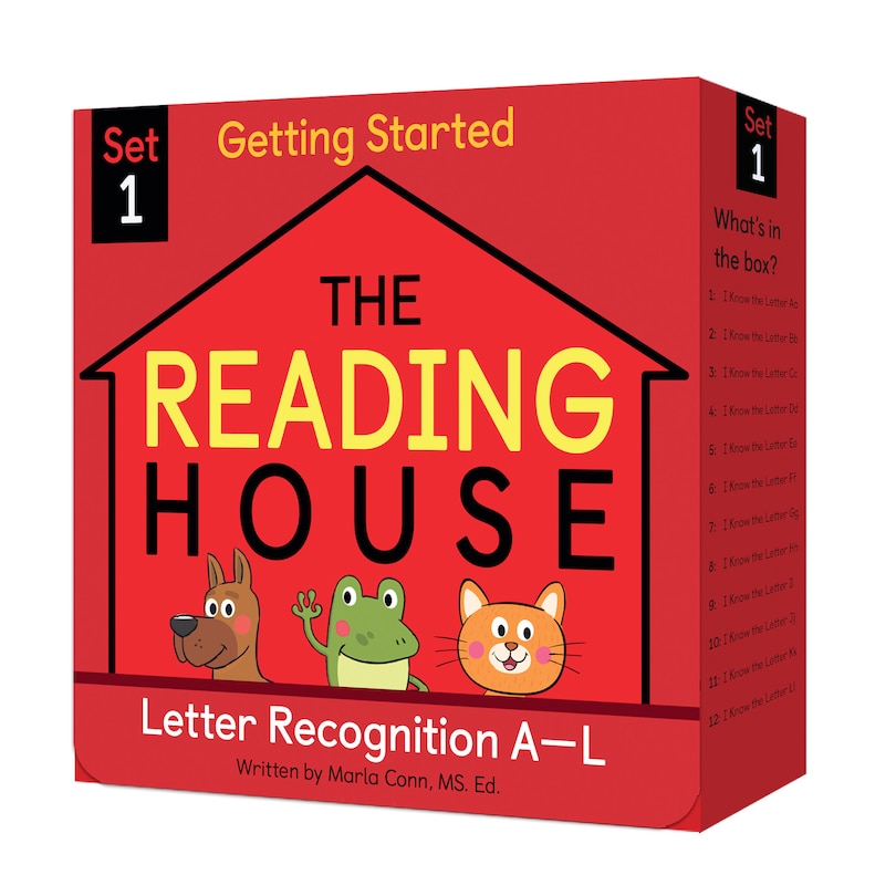 Front cover_The Reading House Set 1: Letter Recognition A-l