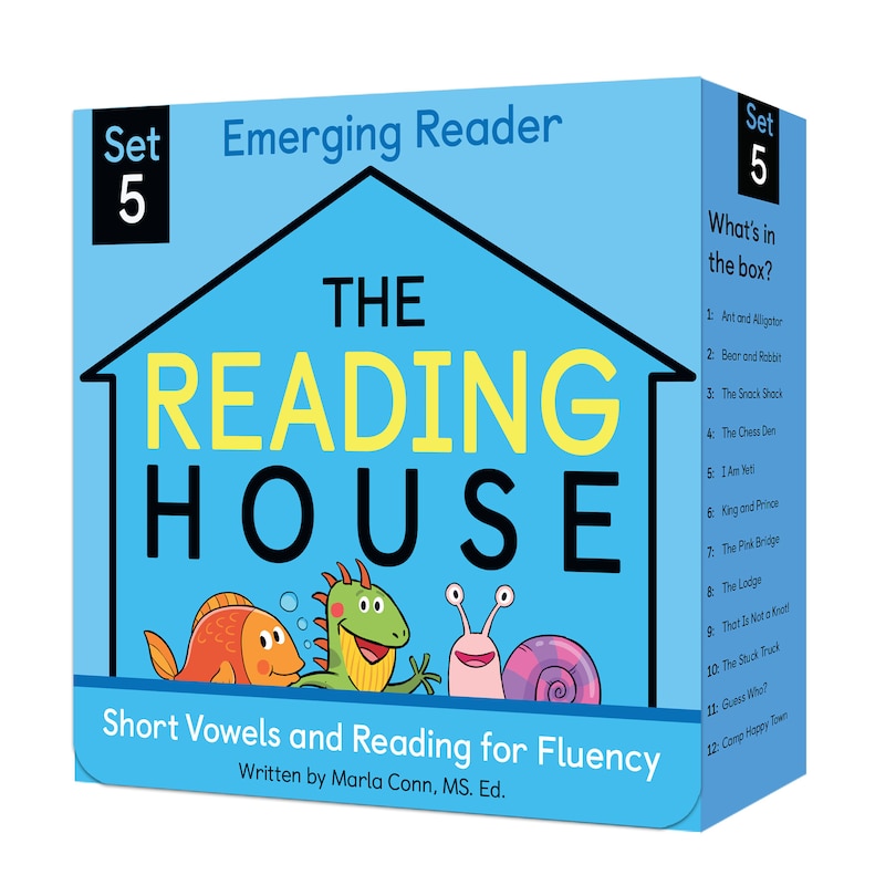 Couverture_The Reading House Set 5: Short Vowels And Reading For Fluency