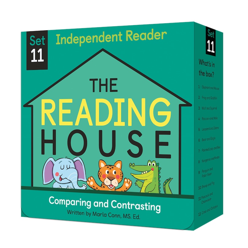 Couverture_The Reading House Set 11: Comparing And Contrasting