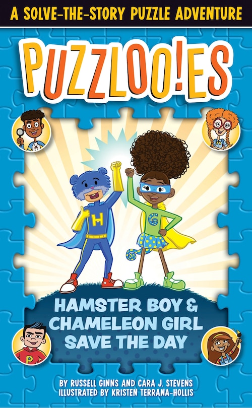 Front cover_Puzzlooies! Hamster Boy And Chameleon Girl Save The Day