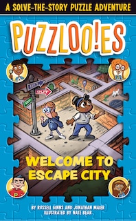 Front cover_Puzzlooies! Welcome To Escape City