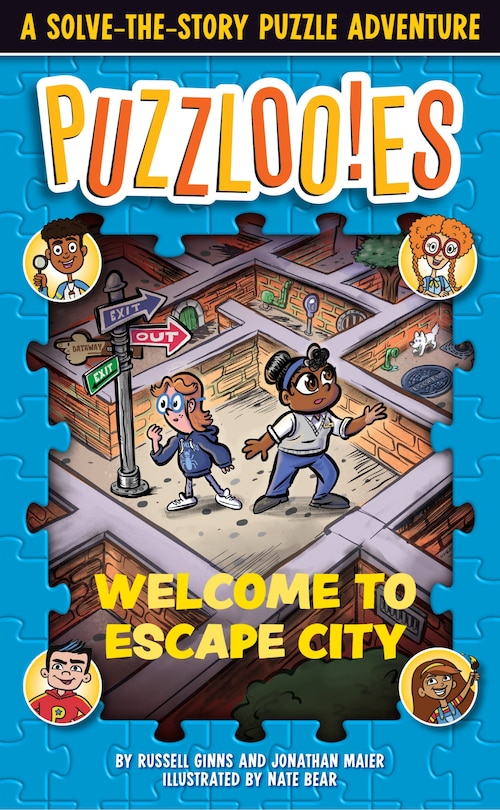 Front cover_Puzzlooies! Welcome To Escape City
