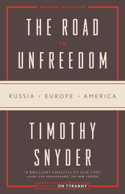 Front cover_The Road To Unfreedom