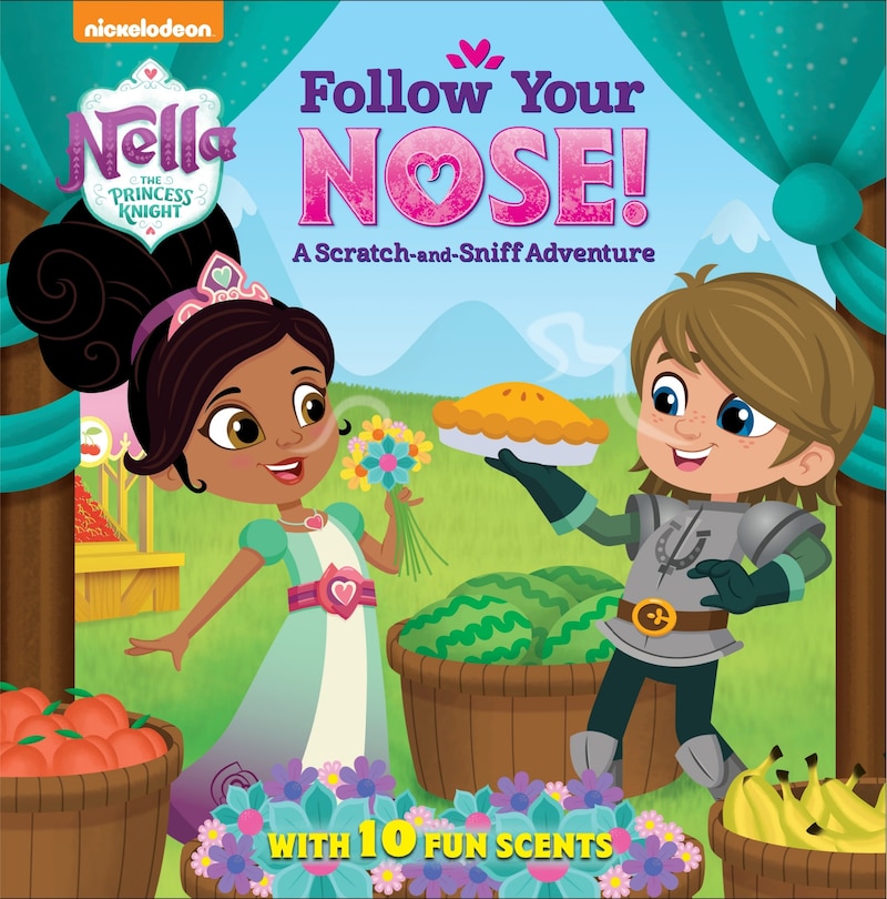 Couverture_Follow Your Nose! A Scratch-and-sniff Adventure (nella The Princess Knight)