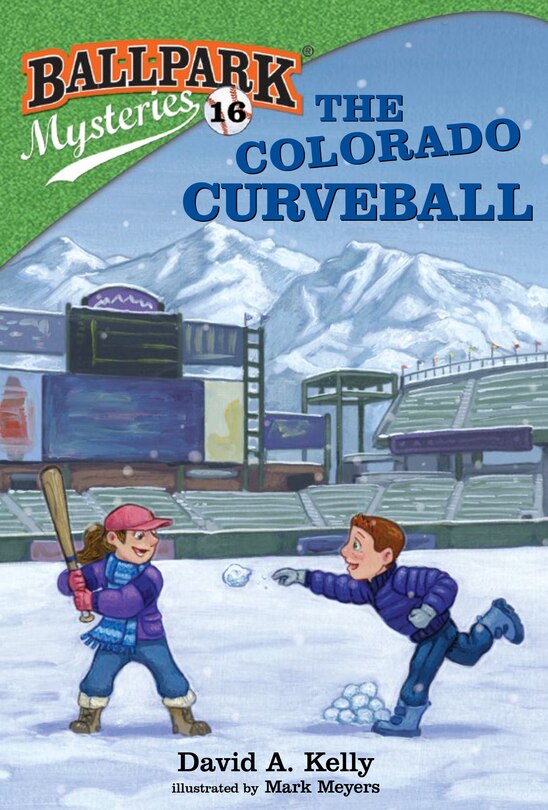 Front cover_Ballpark Mysteries #16: The Colorado Curveball