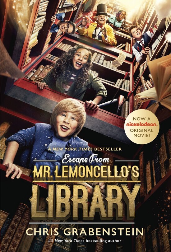 Front cover_Escape From Mr. Lemoncello's Library Movie Tie-in Edition