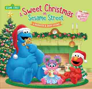 A Sweet Christmas On Sesame Street (sesame Street): A Scratch & Sniff Story by Jodie Shepherd