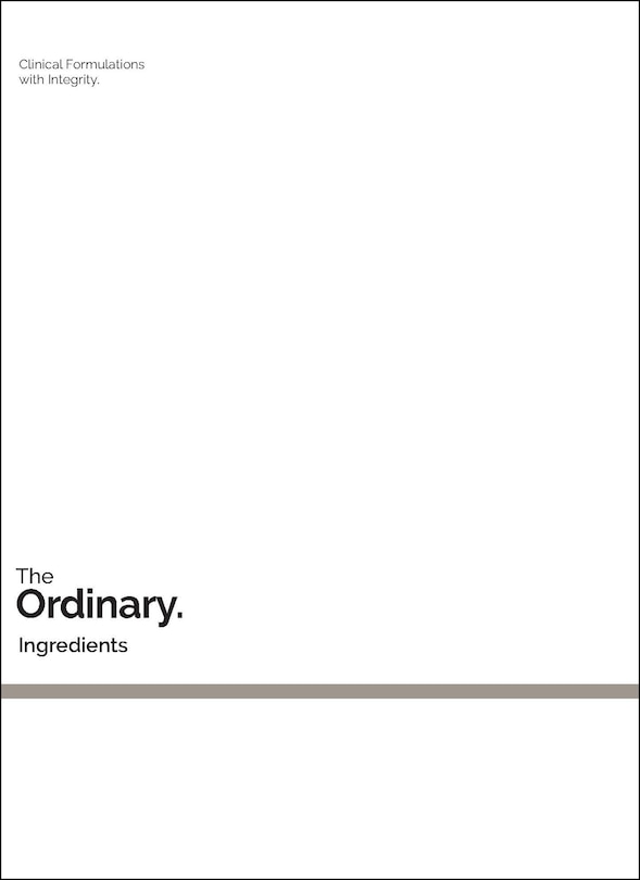 Front cover_The Ordinary