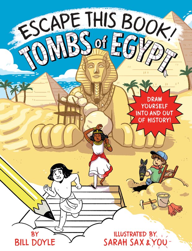Front cover_Escape This Book! Tombs Of Egypt