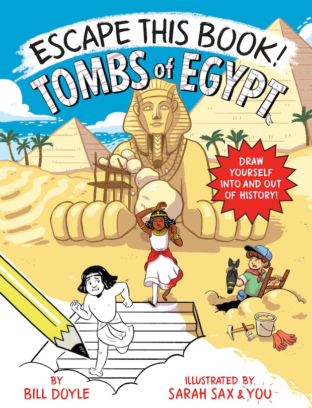 Front cover_Escape This Book! Tombs Of Egypt
