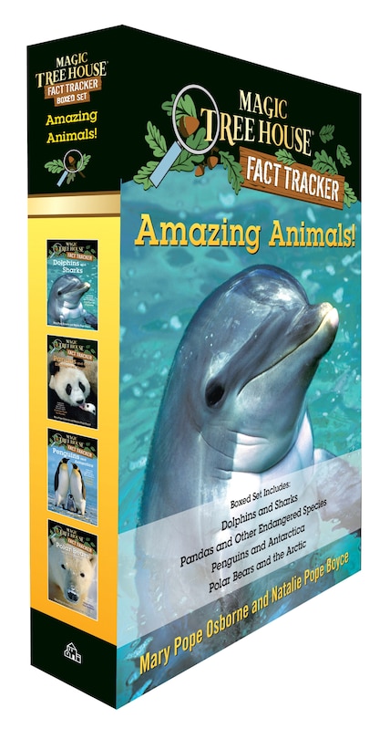 Front cover_Amazing Animals! Magic Tree House Fact Tracker Boxed Set