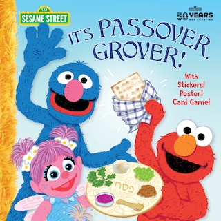 Front cover_It's Passover, Grover! (sesame Street)