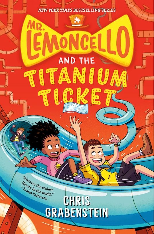 Front cover_Mr. Lemoncello And The Titanium Ticket
