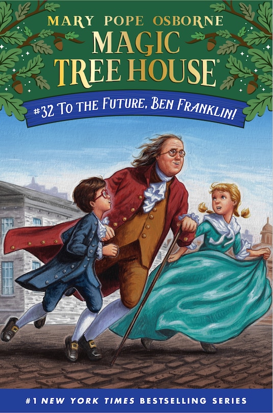 Front cover_To The Future, Ben Franklin!