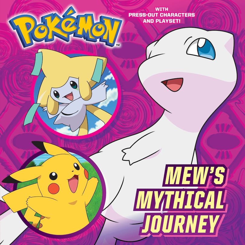 Front cover_Mew's Mythical Journey (pokémon)