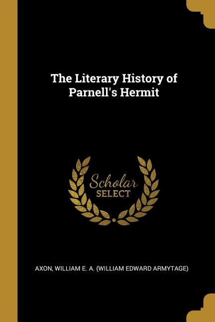 Couverture_The Literary History of Parnell's Hermit