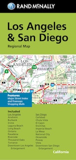 Couverture_Rand McNally Folded Map: Los Angeles & San Diego Regional Map