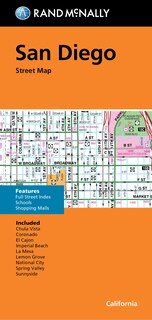 Couverture_Rand McNally Folded Map: San Diego Street Map
