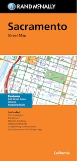 Rand McNally Folded Map: Sacramento Street Map