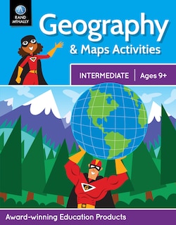 Couverture_Rand McNally Geography & Maps Activities, Intermediate Ages 9+