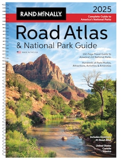 Front cover_2025 Road Atlas & National Park Guide