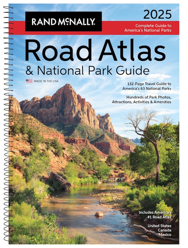Front cover_2025 Road Atlas & National Park Guide