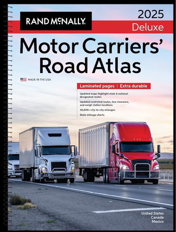 Front cover_2025 Deluxe Motor Carriers Road Atlas