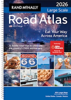 Front cover_2026 Rand McNally Large Scale Road Atlas