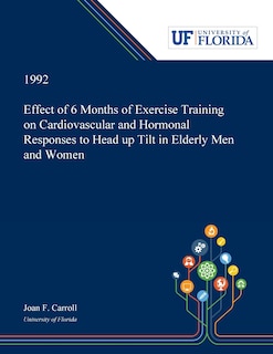 Effect of 6 Months of Exercise Training on Cardiovascular and Hormonal Responses to Head up Tilt in Elderly Men and Women