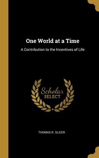 Couverture_One World at a Time