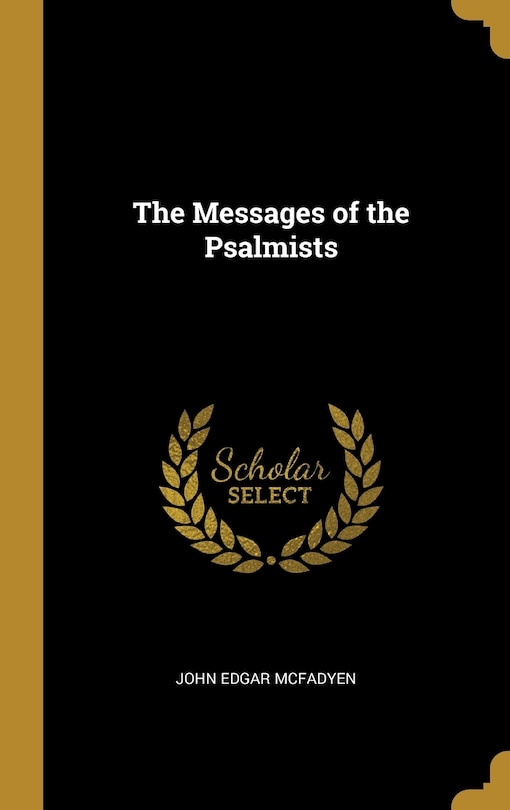 Front cover_The Messages of the Psalmists