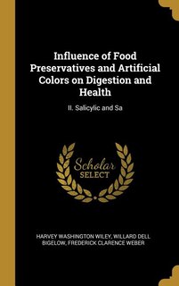 Couverture_Influence of Food Preservatives and Artificial Colors on Digestion and Health